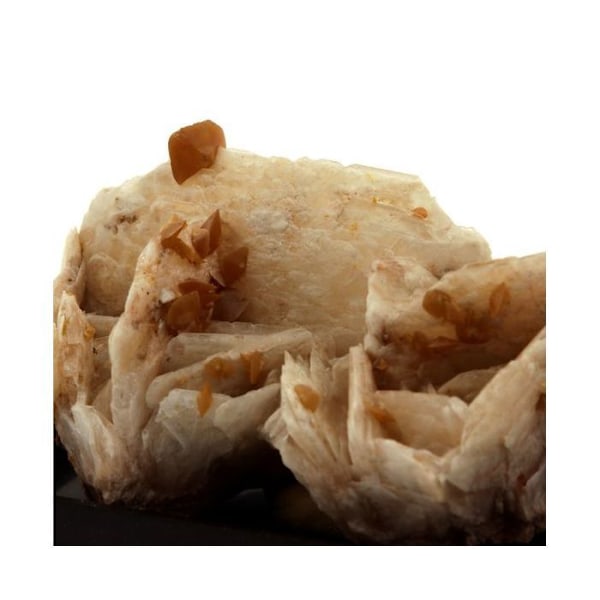 Wulfenit + Barite 243,7 karat Flerfärgad