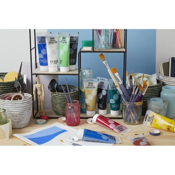 PÉBÉO GOUACHE MALINGE 1 TUBE AF 100 ML SORT TR…