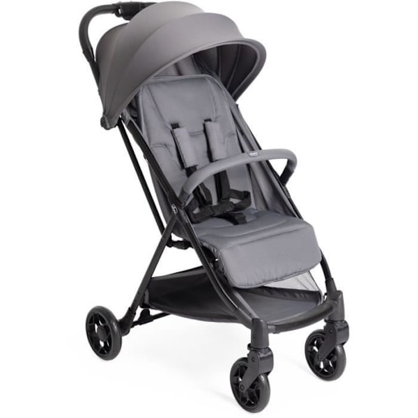 CHICCO - Kaupunkikärry - Urbino - 4 pyörää - Harmaa Gråhet