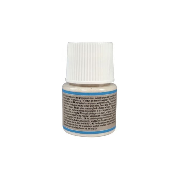 Textilfärg - Pébéo - Setacolor opaque moire - Ivory N°98 - 45ml - Ljusa, täckande färger Elfenben N°98