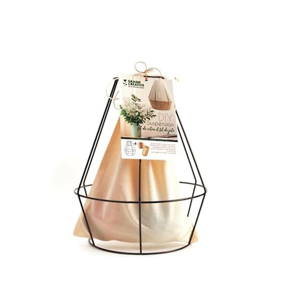 Anpassa din makramélampa - DIY-kit Vit