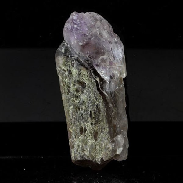 Kvarts - ABIJOUX - Røget scepter Ametyst - 186,0 ct - Mont-Blanc massivet