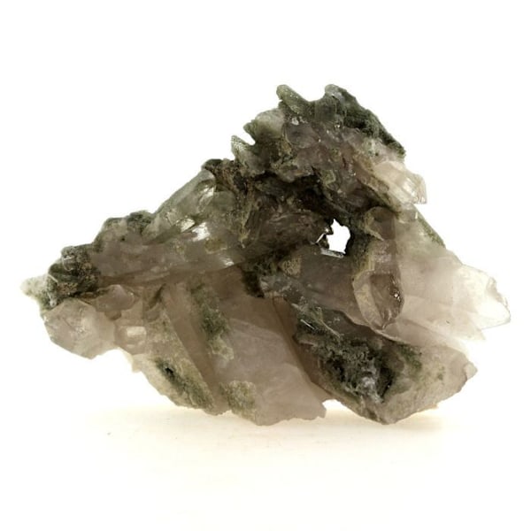 Smoky Quartz + Chloriitti 290,1 karaattia Flerfärgad
