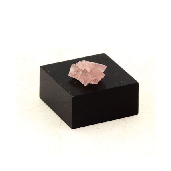 Sten og mineraler. Pink Fluorit. 2,55 øre. Talèfre, Mont-Blanc-massivet, Frankrig. Rosa