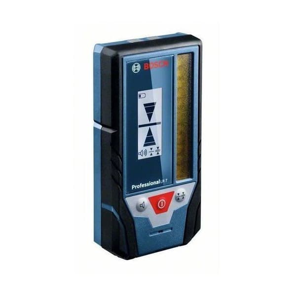Mottagningscell - BOSCH - LR 7 PROFESSIONAL - Laserdetektering - Område 8 cm - Räckvidd 50 m röd grön