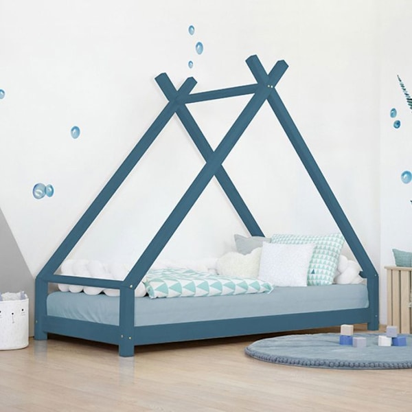 TAHUKA børne tipi seng 120 x 180 benzingrøn Grön