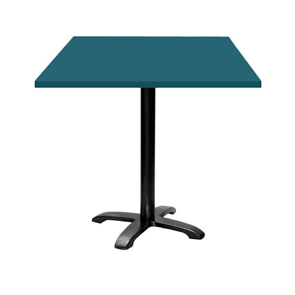 Bord 70 x 70 cm - model Bazila preussisk blå Blå