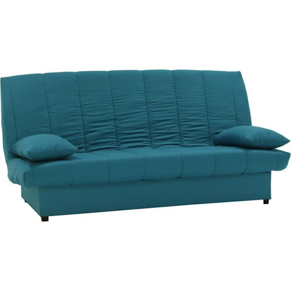 3-sits bäddsoffa - Ankblå - L 190 x D92 cm - MILA Blå Anka