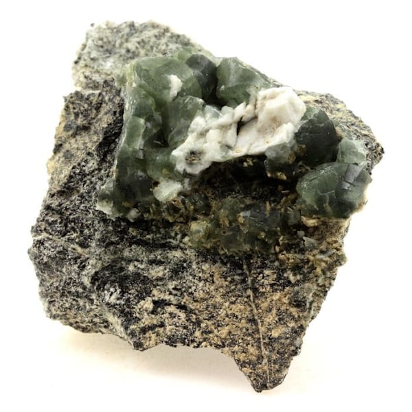 Sten og Mineraler - ABIJOUX - Prehnit - 1095,0 ct - La Combe de la Selle, Bourg d'Oisans, Frankrig