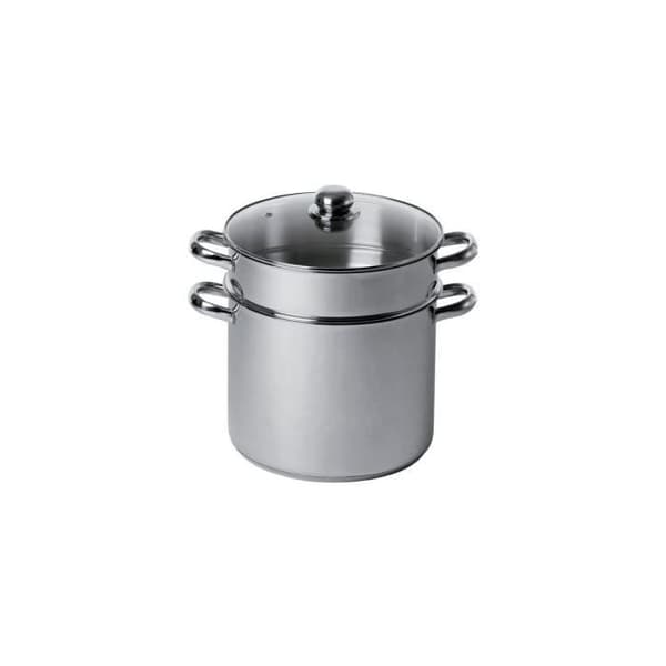 BAUMALU Couscoussier tarjoilija inox - 26 cm Grå