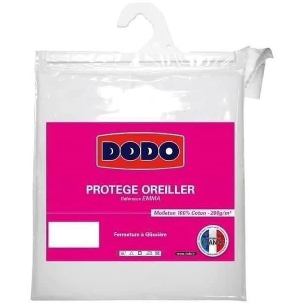 Pudebetræk - DODO - Emma - 60 x 60 cm - Hvid Vit