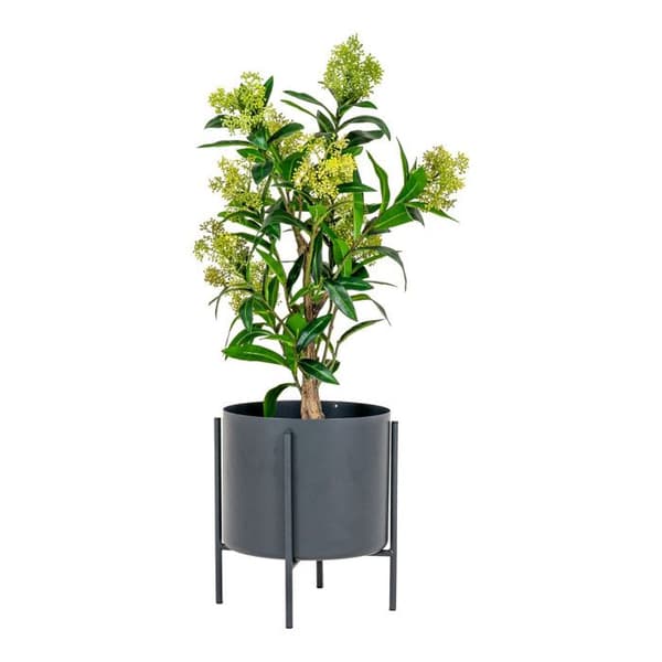 Kunstig skimmia træ 75 cm Grön
