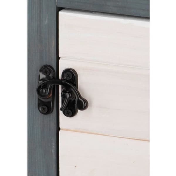 KERBL - Katttoalett - 58 x 45 x 60 cm - IDA - Vit/blå -