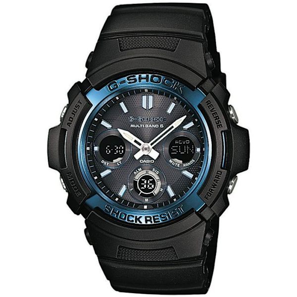 Casio G-Shock AWG-M100A-1AER Sort herreur Svart