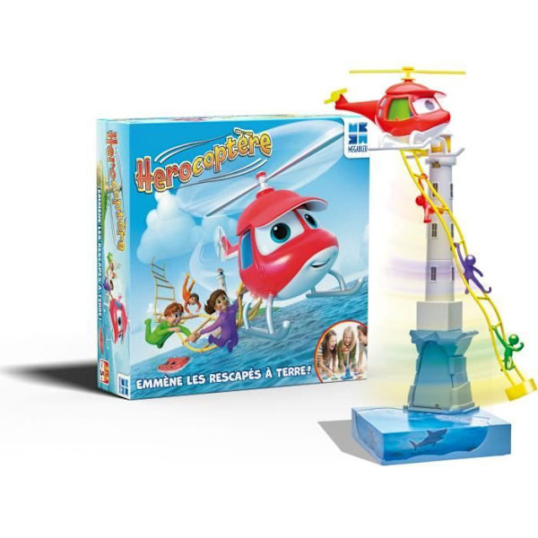 HEROCOPT - MEGABLEU - Elektroninen lautapeli Flerfarvet
