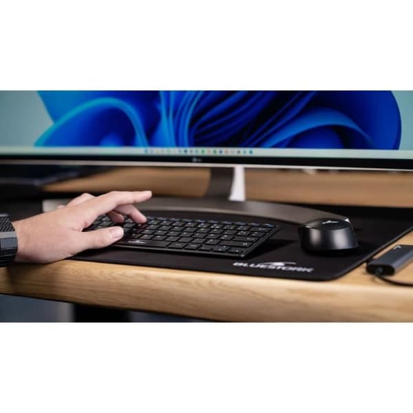 Pack Tastatur Mus - BLUESTORK - PACK MINI - Trådløs - Kompakt - Sort