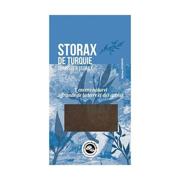 Tyrkisk Storax til at brænde 40 g Svart