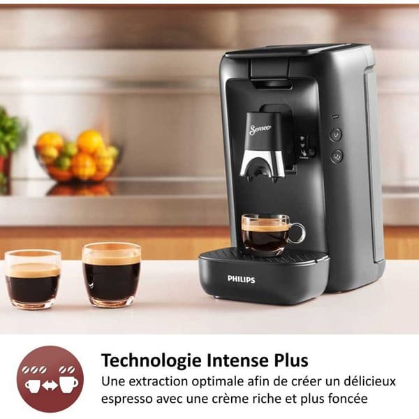 Kapselkaffemaskine - PHILIPS - SENSEO - CSA260/51 - Maestro - Grå cashmere Grå