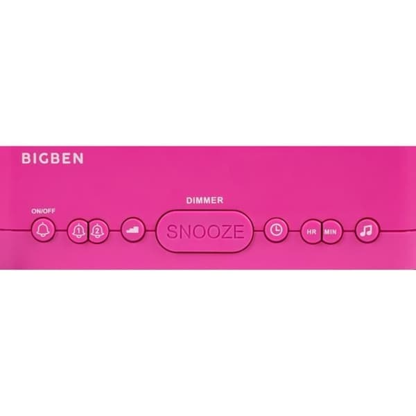 LED Vækkeur BIGBEN INTERACTIVE R15PRINCESS3D - 3D Effekt - Prinsesse Dekor Ros