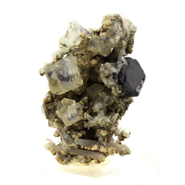 Fluorit + Sphalerit 326,6 karat