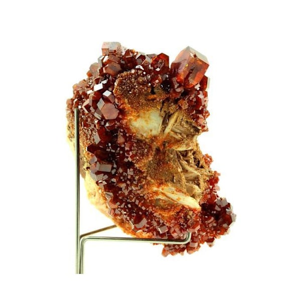 Sten og mineraler. Vanadinit. 1647,5 ct. Mibladen Mining District, Midelt, Marokko.