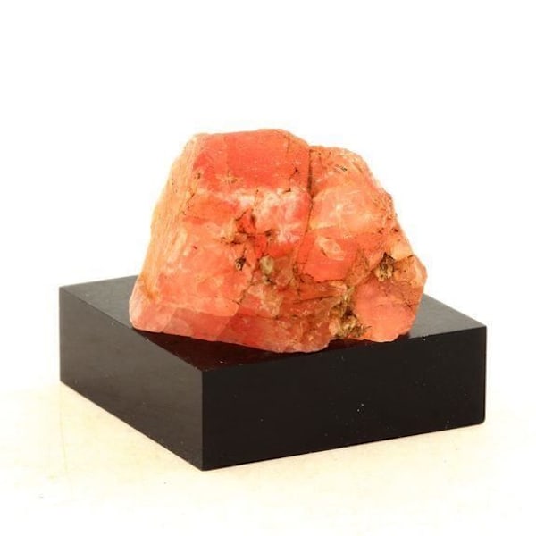 Fluorit Ros - ABIJOUX - 81.0 ct - Talèfre - Massif du Mont-Blanc - Äkthetscertifikat Rosa