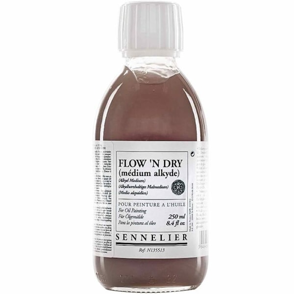 Medium Flow'n Dry 250 ml Transparent