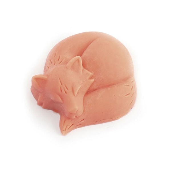 Mini saippuamalli nukkuva kettu Transparent