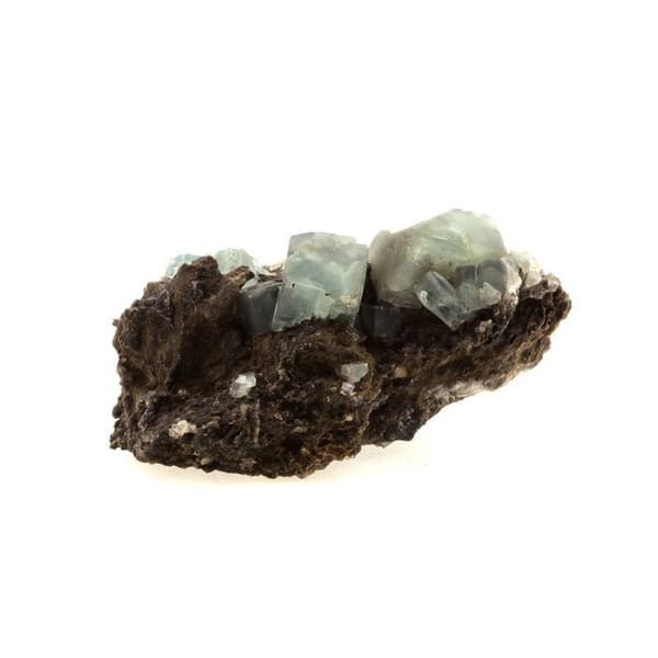 Grøn fluorit 412,3 karat Grön