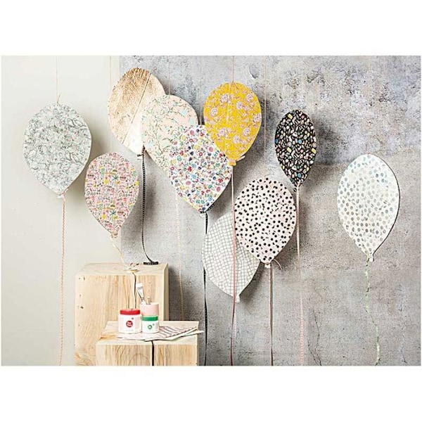 Glänsande guld lapppapper 30 x 42 cm gyllene