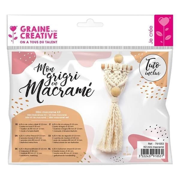 Mini macrame kit Vit