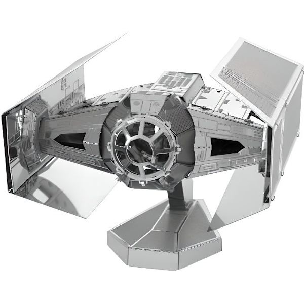 3D-metallimalli Star Wars Darth Vader Ship - Star Wars - 14 vuotta vanha - 1 kpl - Poika - Aikuinen - Harmaa Grå
