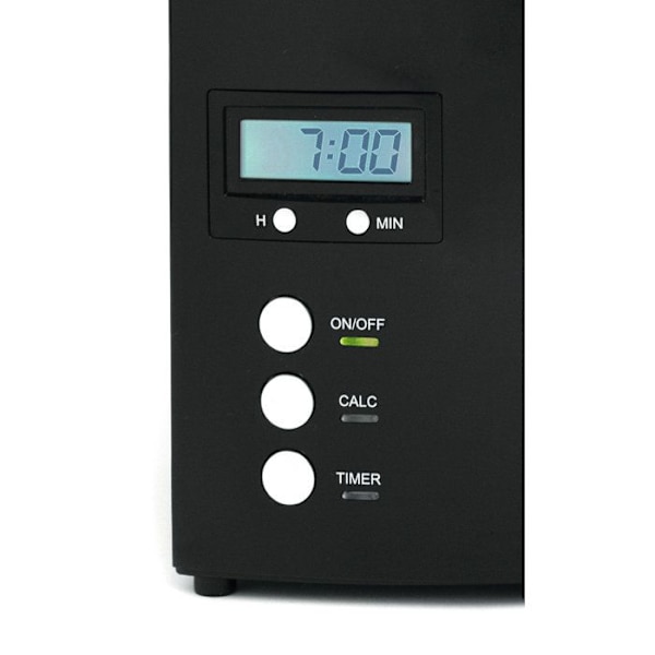 Optima Timer programmerbar filterkaffemaskine - MELITTA - 100801 - 1L - 850W Svart