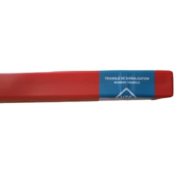 Pack säkerhet HTC UTRUSTNINGAR - 1 varningstriangel 550g + 5 gula säkerhetsvästar storlek XL 2 reflexband