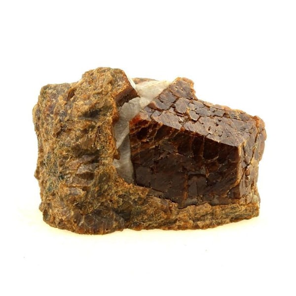 Kivet ja mineraalit. Grossular Granaatti-Andradite. 156,0 ct. Pyrénées-Orientales, Ranska.. Röd