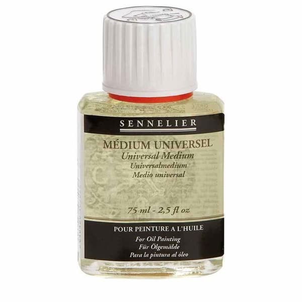 Läpinäkyvä yleisalusta öljymaalille 75 ml Transparent
