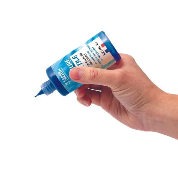 Textilfärg 100 ml slips och stanseffekt - Ultramarin Blå