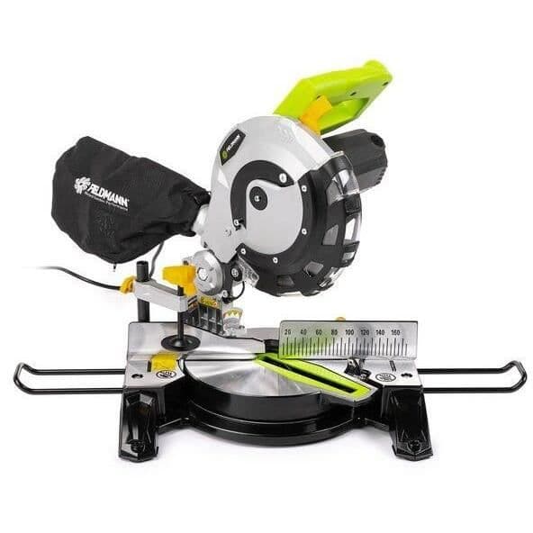 Kappsåg - FIELDMANN - 1450 W - 210 mm - Trä - Grön