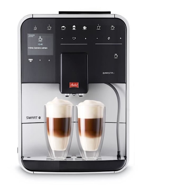 MELITTA Barista T Smart Bean kaffemaskine - sølv (uden mælketank)