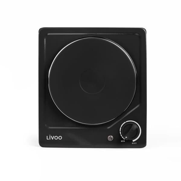 Indbygnings elektrisk kogeplade LIVOO - DOC167N Sort