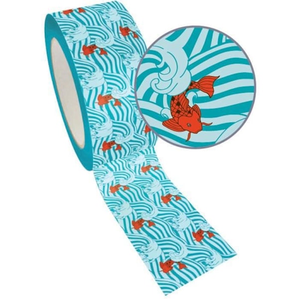 Masking Tape XL blå 4,8 cm x 8 m - Karper Blå