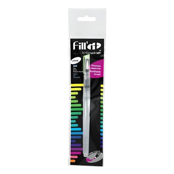 Pense - FILL'IT - FILL'IT bred spets - Reservoar 8ml - Tätslutande lock - Mixad Transparent
