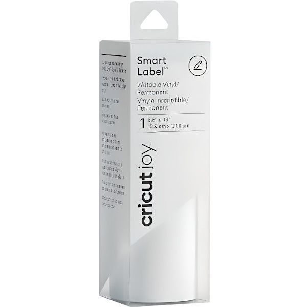 Lisävarusteet Leikkuukoneet ja lämpöpuristimet Cricut JOY™ SMART LABEL™ KIRJOITETTU VINYYLI 13,9X121,9 cm - VALKOINEN