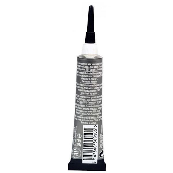 Cern porslin - PEBEO - P150 - 20 ml - Färg Vit - Tub med kanul Grå