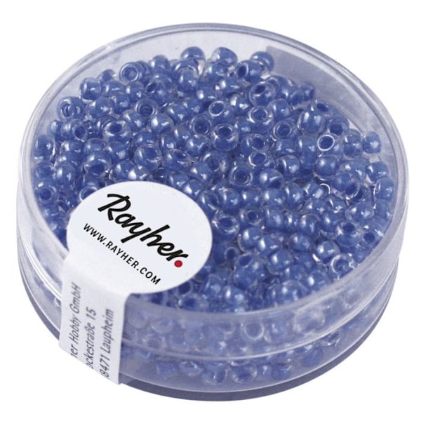 Perle Rocaille arktis lustrée Blå royal 2,6mm 17 g kungsblå