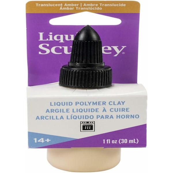 Sculpey - ALS3501 - Væske, Gennemsigtig Amber, 29 ml, One Size