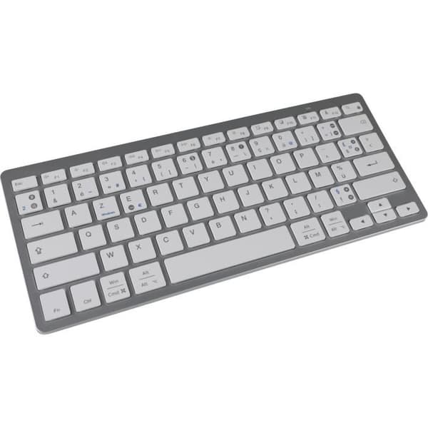 Bluetooth-näppäimistö kaksipuoleisella asettelulla PC:lle ja MAC:lle - BLUESTORK - MINI MAC PC - Macille ja PC:lle - Musta