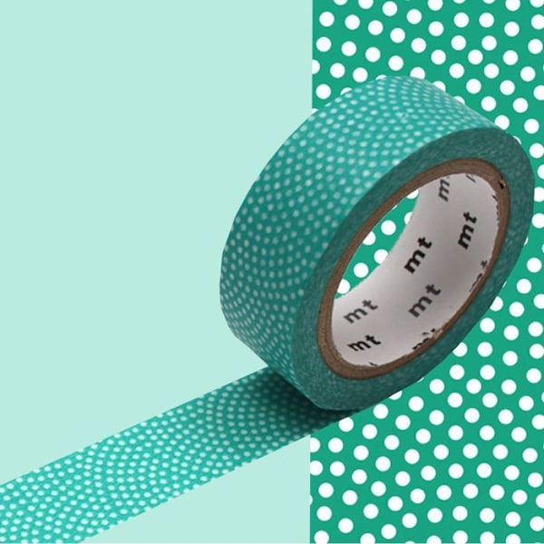 Masking Tape MT pois samekomon vert grön
