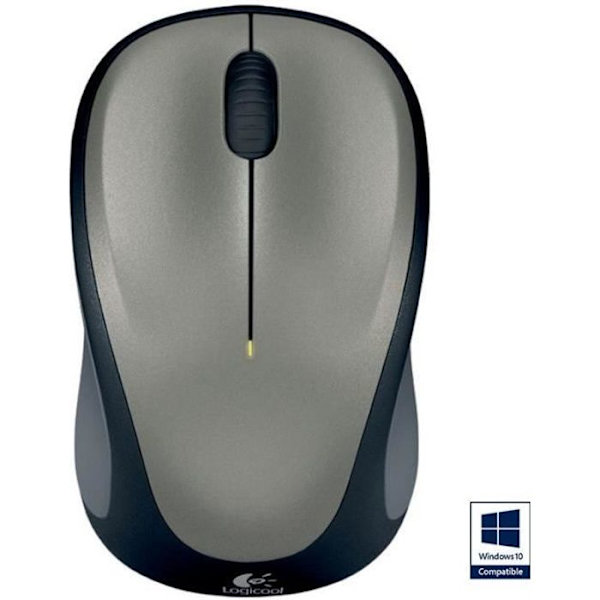 Mus - Trådløs - Logitech - M235 - Grå