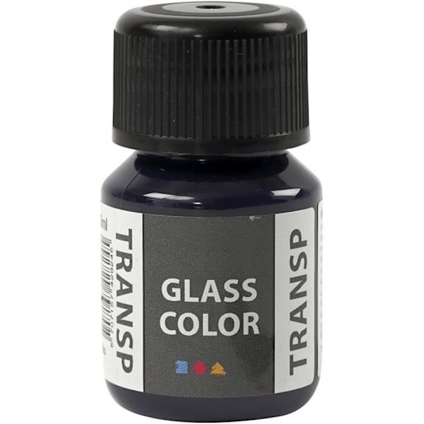 Vandig gennemsigtig maling til glas og porcelæn. ref 31678